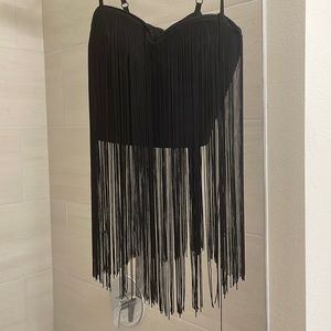 Forever 21 fringe tank top shirt size small